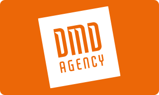 Logo DMD agency – reklamní agentura pro farmaceutické společnosti a segment FMCG.